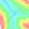 Chilum topographic map, elevation, terrain