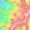 XII Apostoli topographic map, elevation, terrain