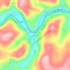 Equinunk topographic map, elevation, terrain