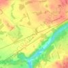 Lobo Siding topographic map, elevation, terrain