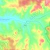 Culebras topographic map, elevation, terrain