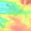 Rusyvel topographic map, elevation, terrain