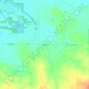 Shaws topographic map, elevation, terrain