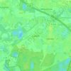 Cataine topographic map, elevation, terrain