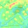 Jamestown topographic map, elevation, terrain