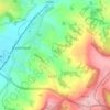 Sector topographic map, elevation, terrain