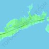 Marathon Shores topographic map, elevation, terrain