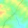 Karyampalayam topographic map, elevation, terrain
