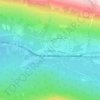 Lesjaskog topographic map, elevation, terrain