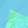 Sheerness Docks topographic map, elevation, terrain