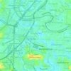 Weliwatte topographic map, elevation, terrain