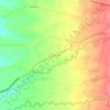 Antipas topographic map, elevation, terrain