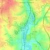 Thorley Street topographic map, elevation, terrain