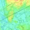 Southbury Farm topographic map, elevation, terrain