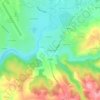 Les Granges topographic map, elevation, terrain