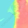 Nchelenge topographic map, elevation, terrain