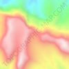 Jambul topographic map, elevation, terrain