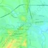 Calao West topographic map, elevation, terrain