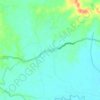 Nanggala topographic map, elevation, terrain