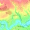 Asthall Leigh topographic map, elevation, terrain