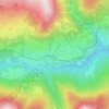 Ardez topographic map, elevation, terrain