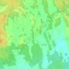 Bygården topographic map, elevation, terrain