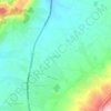 Al Mudeware topographic map, elevation, terrain