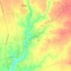 Charchur topographic map, elevation, terrain