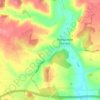 Hollingsworth topographic map, elevation, terrain