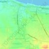 Pulo topographic map, elevation, terrain