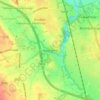 Raby Mere topographic map, elevation, terrain