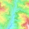 Lambgaon topographic map, elevation, terrain