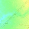 Mahall al Jabban topographic map, elevation, terrain