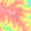 Mount Sinai topographic map, elevation, terrain