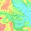 Monkswood topographic map, elevation, terrain