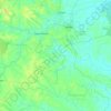 Sungai Bahar topographic map, elevation, terrain