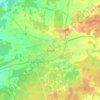 Skara topographic map, elevation, terrain