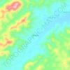 Đăk Vang topographic map, elevation, terrain