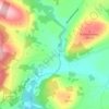 Annamoe topographic map, elevation, terrain