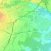 Tetti Valfrè topographic map, elevation, terrain