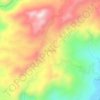 Kaliuling topographic map, elevation, terrain