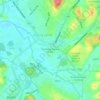 Kampung Padang Kulim topographic map, elevation, terrain