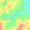 Binuang topographic map, elevation, terrain