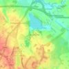 Rostherne topographic map, elevation, terrain