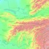 Вилояти Суғд topographic map, elevation, terrain