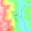 Cangamba topographic map, elevation, terrain