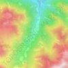 Chialvetta topographic map, elevation, terrain
