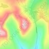 The Cairnwell topographic map, elevation, terrain