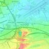 Ratho Station topographic map, elevation, terrain