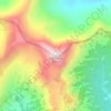 Eagle Peak topographic map, elevation, terrain